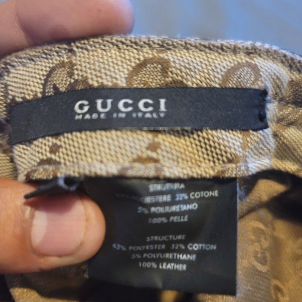 Gucci military canvas hat - Picture 5 of 5